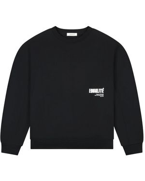 Equalite Elia Oversized Sweater - Schwarz