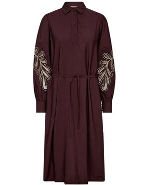 Mos Mosh Shirt Dresses - Rouge