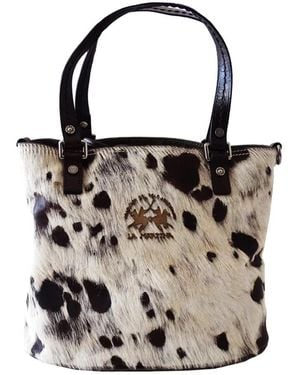 La Martina Tote Bags - Black