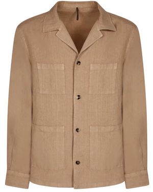 Dell'Oglio Casual Shirts - Brown