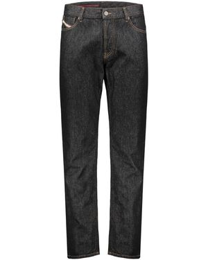 DIESEL Jeans ,Zwart ,Katoen Straight Jeans - Grijs
