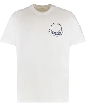 Moncler T-Shirts - Bianco