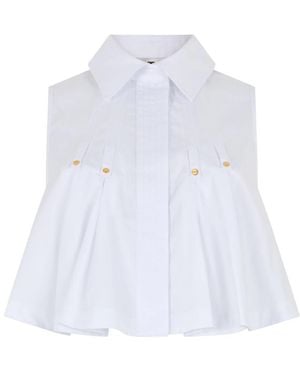 Elisabetta Franchi Shirts - Azul