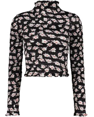 AMY CROOKES Long Sleeve Tops - Noir