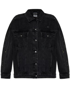 adidas Originals Denim Jackets - Zwart