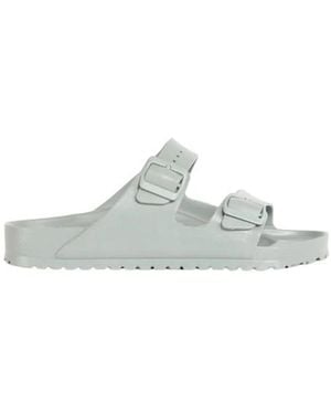 Birkenstock Sliders - White