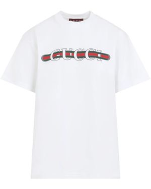 Gucci Ancora G Loved Wit Katoenen T-Shirt