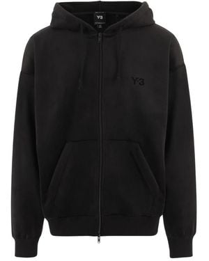 Y-3 Zip-Throughs - Black