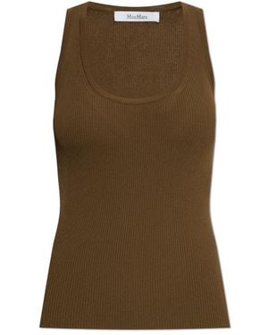 Max Mara Tops ,Groen ,Polyester Editta Top