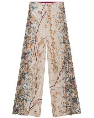 Pierre Louis Mascia Wide Trousers - Natural