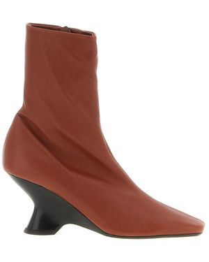 Dries Van Noten Heeled Boots - Brown