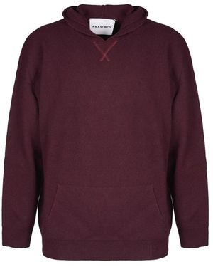 Amaranto V-Neck Knitwear - Violet