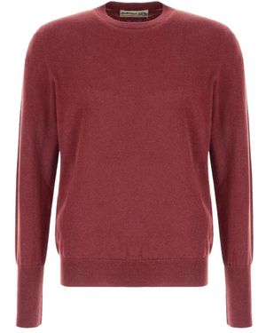Ballantyne Round-Neck Knitwear - Rojo