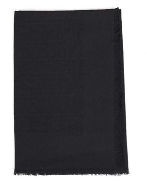 Fendi Ff Zucca Jacquard Square Scarf - Schwarz