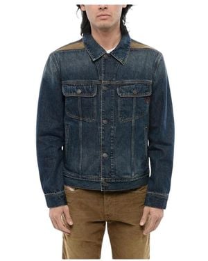 DIESEL Denim Jackets - Blue