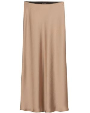 Luisa Cerano Satin-Rock - Braun