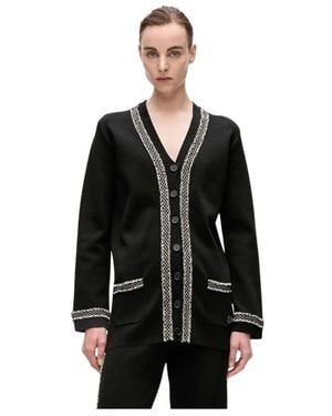 KARL LAGERFELD Cardigans - Schwarz