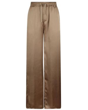 Herno Wide Pants - Brown