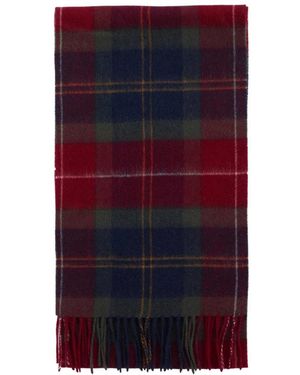 Barbour Tartan Scarf - Blauw