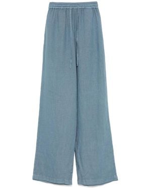 Fay Wide Trousers - Blu