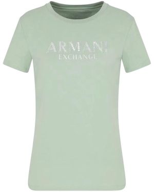 ARMANI EXCHANGE T-Shirts - Verde