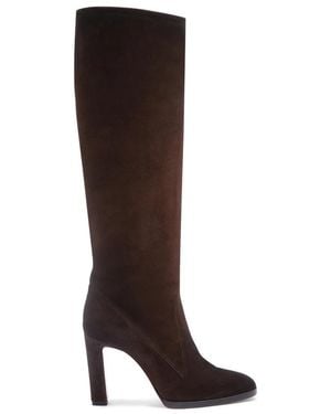 Santoni Heeled Boots - Marrone