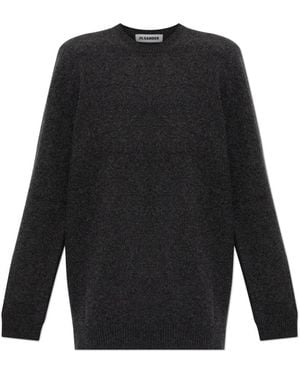 Jil Sander Round-Neck Knitwear - Nero