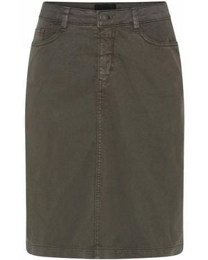 Cro Denim Skirts - Green