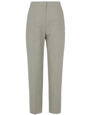 Bomboogie Fitness ,Slim Canvas Broeken - Grijs
