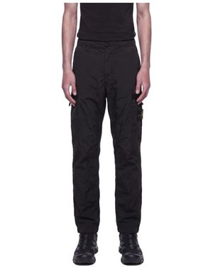 Stone Island Slim-Fit Trousers - Black