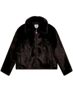 CASABLANCA Faux Fur & Shearling Jackets - Black