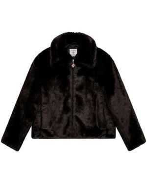 CASABLANCA Faux Fur & Shearling Jackets - Black