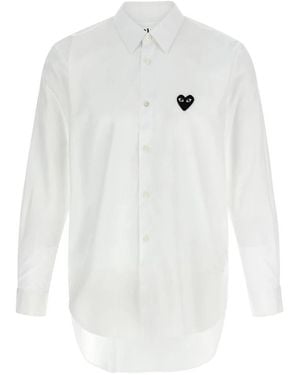 COMME DES GARÇONS PLAY Casual Shirts - White