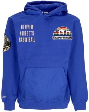 Mitchell & Ness Hoodies - Blue