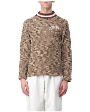 ANDERSSON BELL Round-Neck Knitwear - Brown