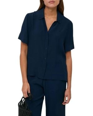 Yerse Overhemden ,Blauw ,Camicia Donna