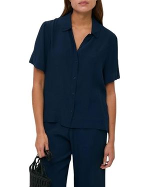 Yerse Overhemden ,Blauw ,Camicia Donna