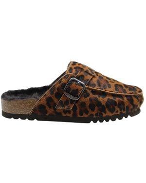 Scholl Schoenen ,Bruin ,Slipper