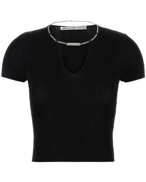 Alexander Wang T-Shirts - Black