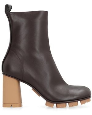 Bottega Veneta Heeled Boots - Marrone