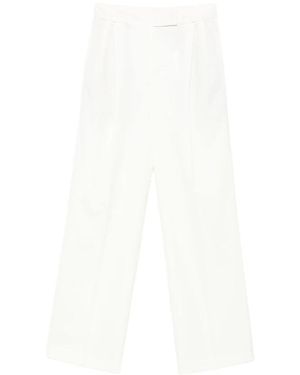Rohe Straight Trousers - Blanc
