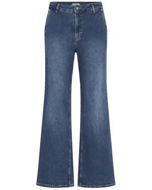 Part Two Flare Jeans - Blue