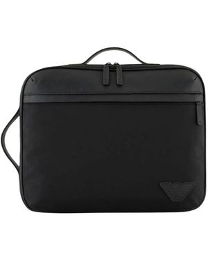 Emporio Armani Laptop Bags & Cases - Nero