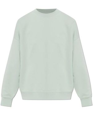 Anine Bing Hoodies & Sweatvesten ,Groen ,Katoen Miles Sweatshirt