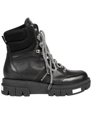Baldinini Lace-Up Boots - Nero