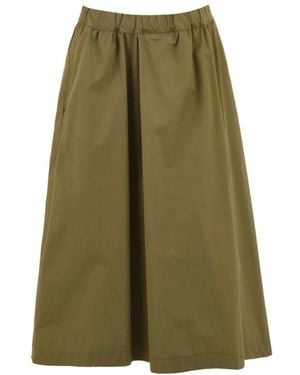 Aspesi Rokken ,Groen ,Katoen Midi Rok