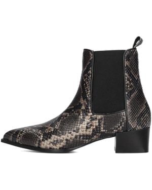 Notre-v Stilvolle Stiefeletten Für Herbst/Winter - Schwarz