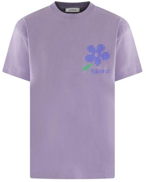 flâneur T-Shirts - Violet