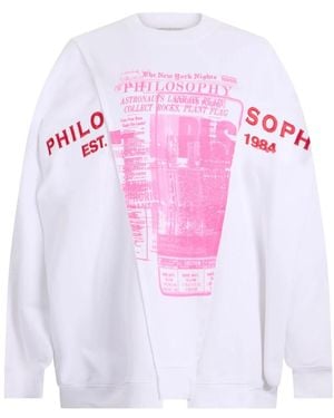 Philosophy Di Lorenzo Serafini Sweatshirts - Pink