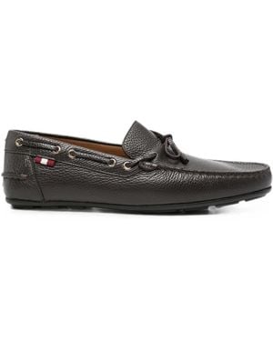Bally Boat Shoes - Black